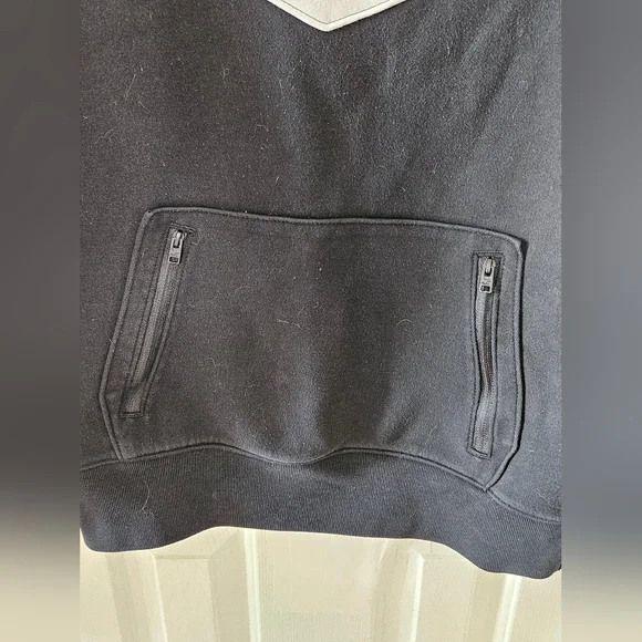 Hollister Hoodie Size Oversized XS Men's Black Gray Camo Sweatshirt - Picture 3 of 4